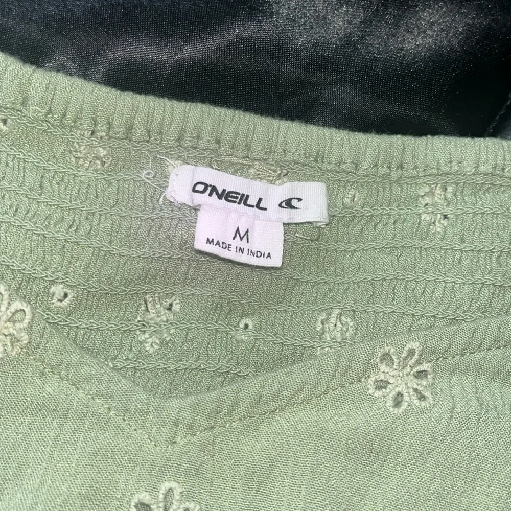 💚Womens Green O’Neill Short Sleeve Blouse - Picture 4 of 4